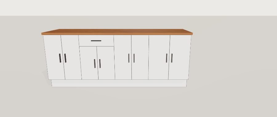 Cajón + 2 puertas