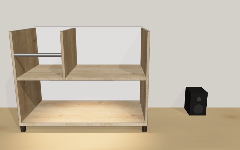 mueble toca disco